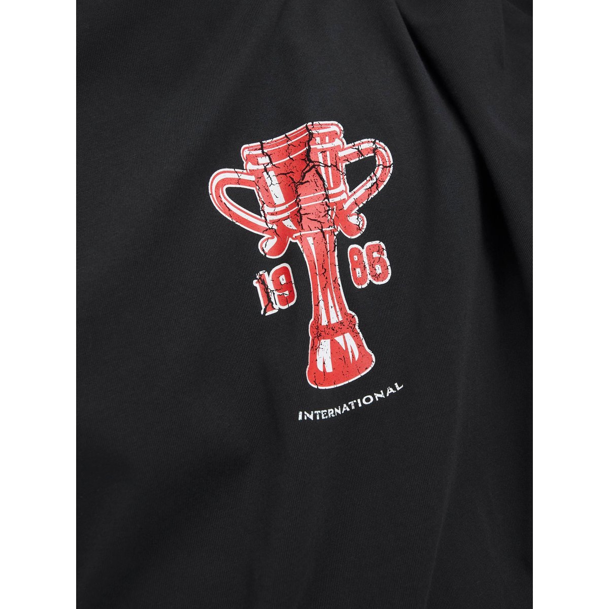 T-Shirt black 1, JACK & JONES