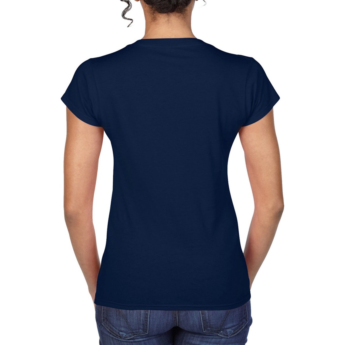 T-shirt bleu marine, GILDAN