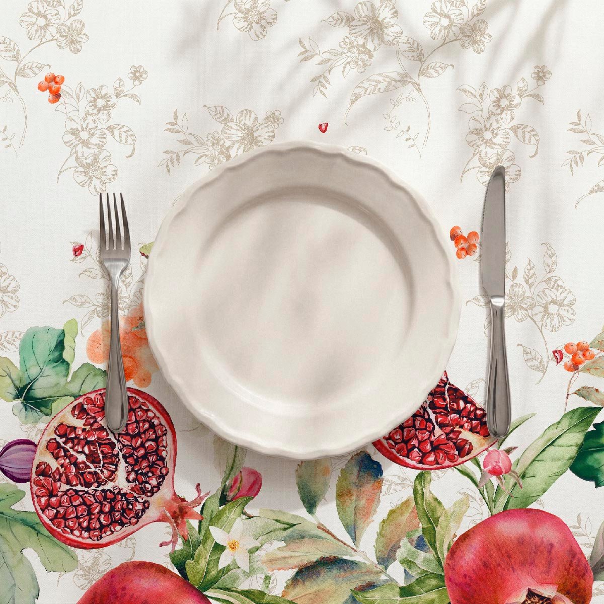 Nappe anti-taches Granaino - 100% coton - multicolore, NAF NAF HOME