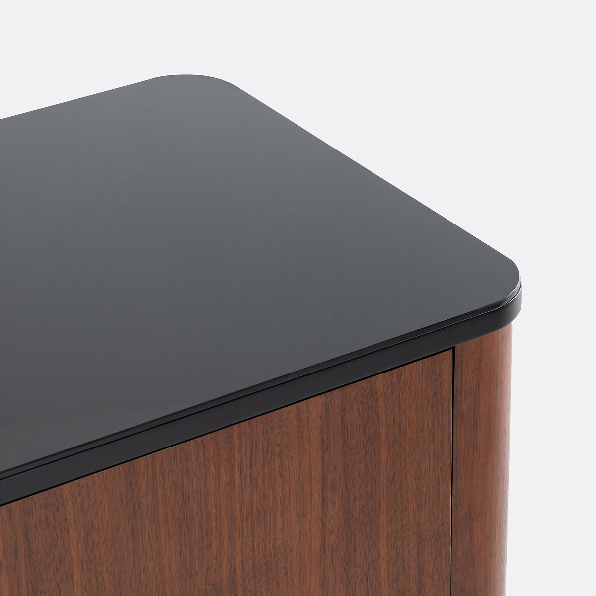 Sideboard Helina mit 3 Türen, Nussbaumfurnier nussholz, LA REDOUTE INTERIEURS