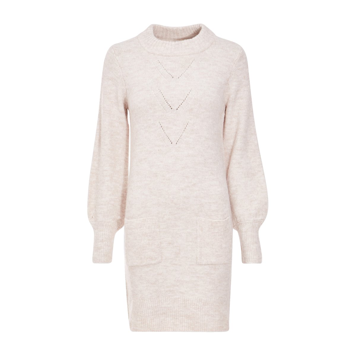 Robe pull droite sable, CACHE CACHE