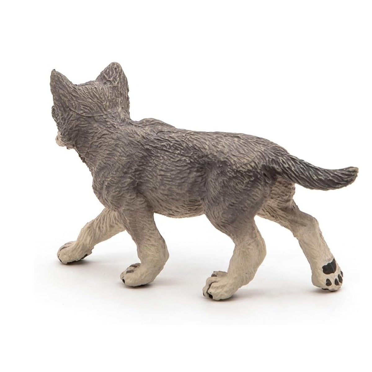 Figurine Bébé loup gris, PAPO