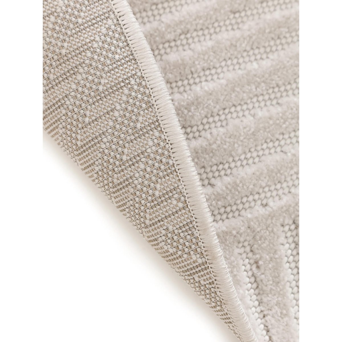 Tapis d'extérieur & intérieur rond MARS crème, BENUTA