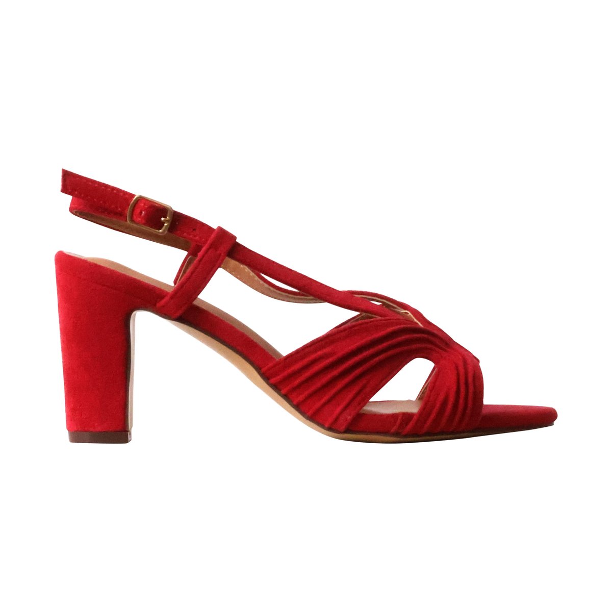Sandales à Talon Libertie framboise/ raspberry, ENZA NUCCI