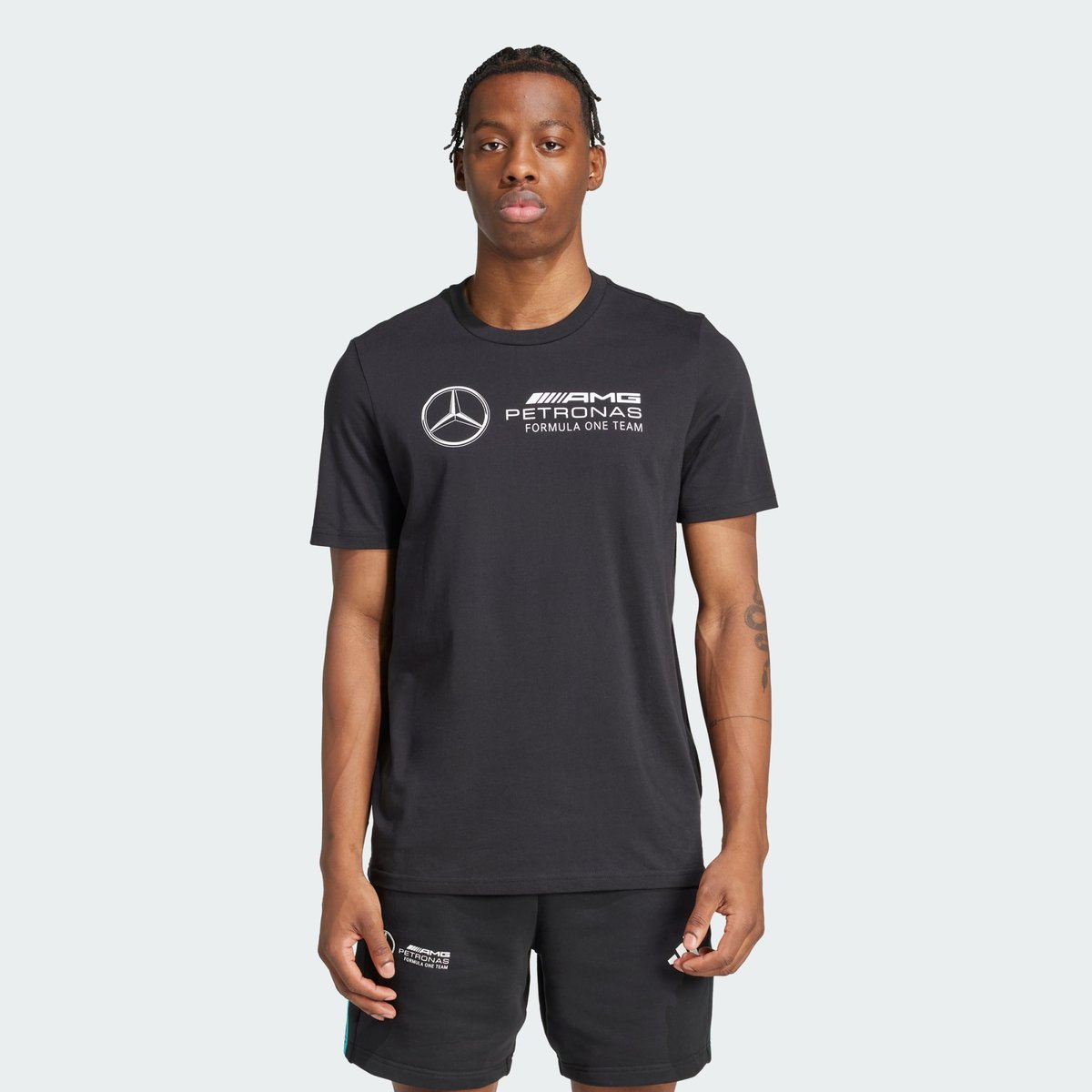 T-Shirt Graphique Mercedes - Amg Petronas Formula One Team Dna T-Shirt Graphique Mercedes - Amg Petronas Formula One Team Dna black / white, adidas Performance