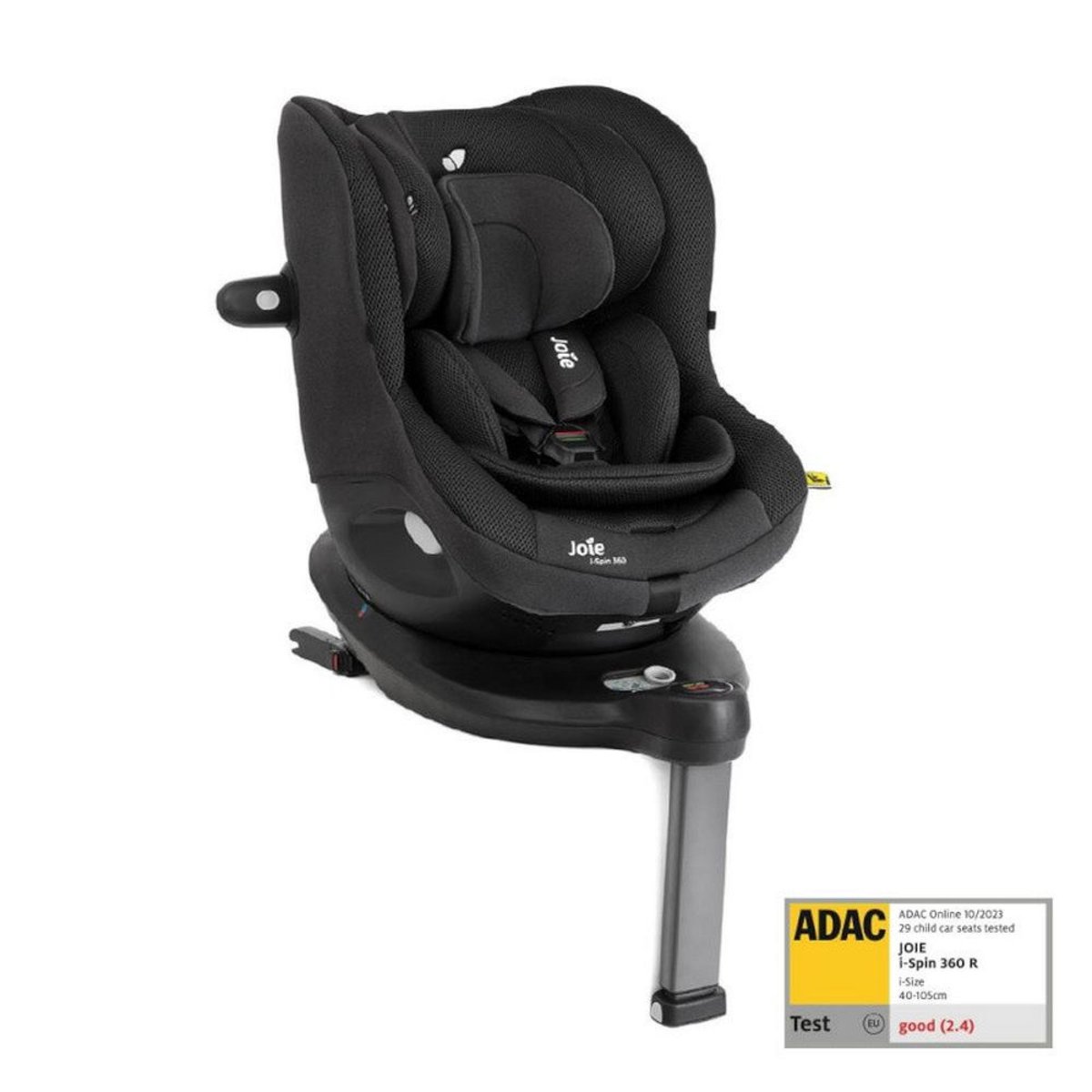 Siège auto i-Size i-Spin 360 R mesh noir, JOIE
