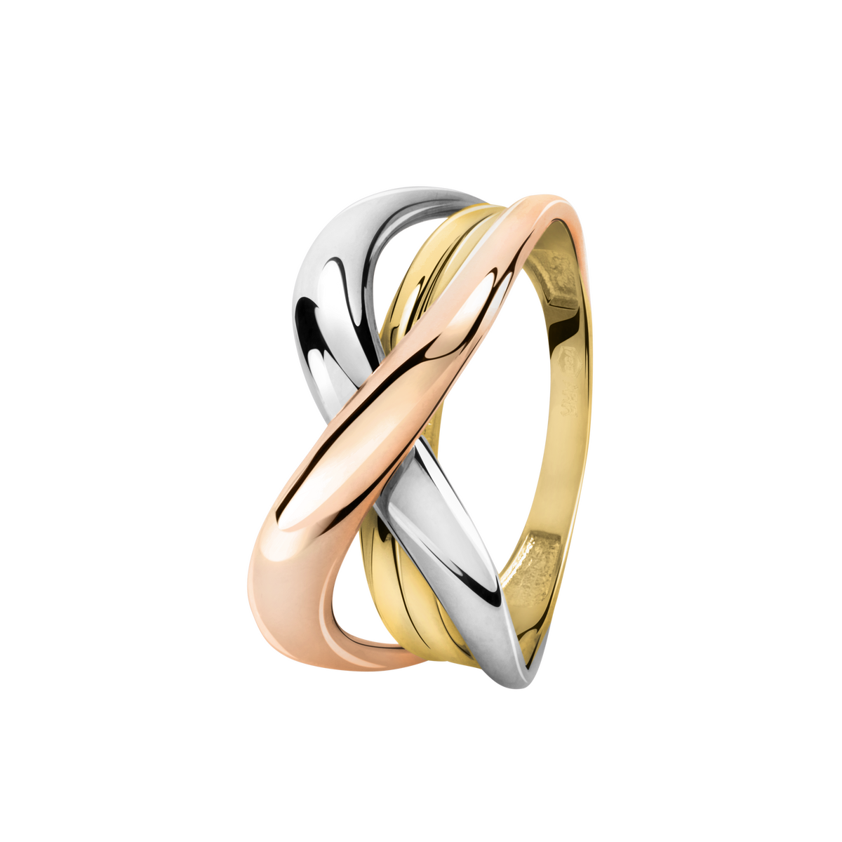 Bague en or blanc 750 CLASSIC argent, BLUESPIRIT
