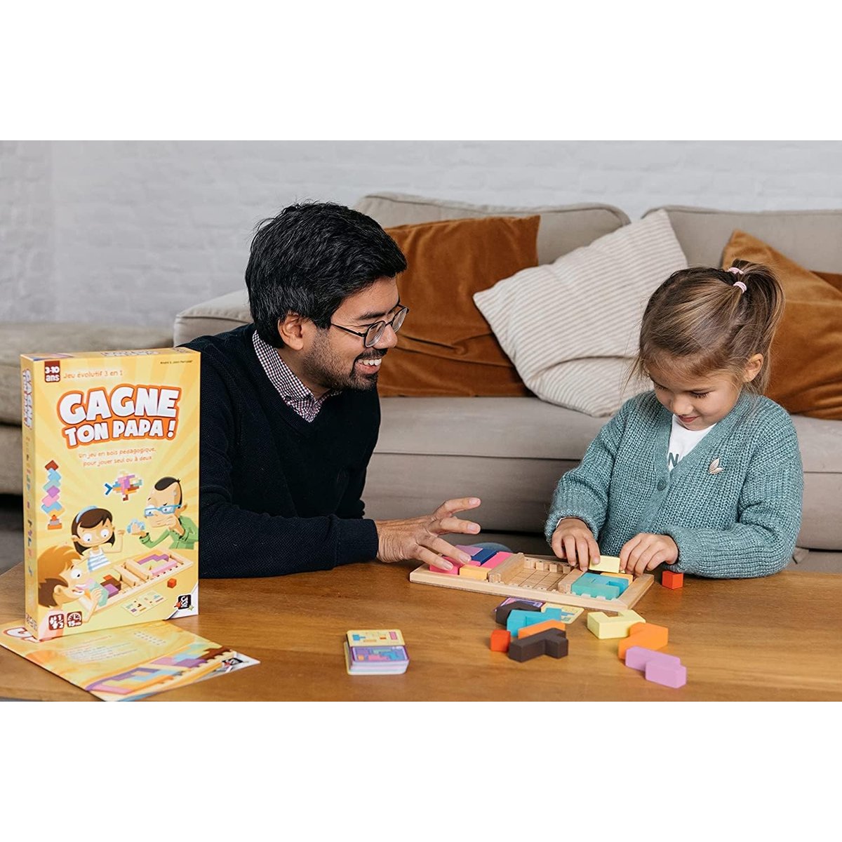 Gagne ton papa ! jaune, GIGAMIC