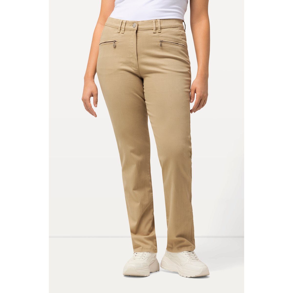 Pantalon stretch Mony beige, ULLA POPKEN