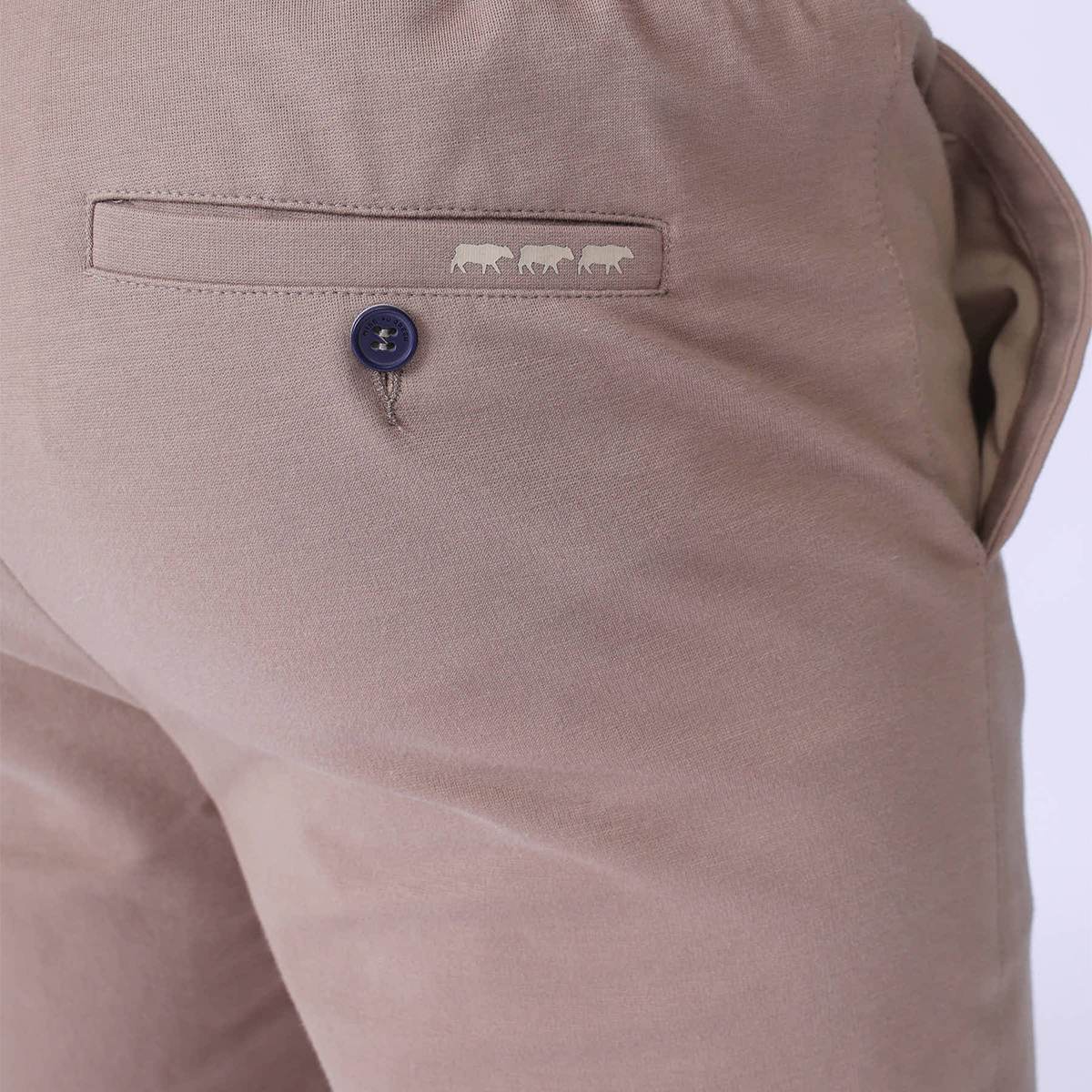 Chino maille beige, MISE AU GREEN