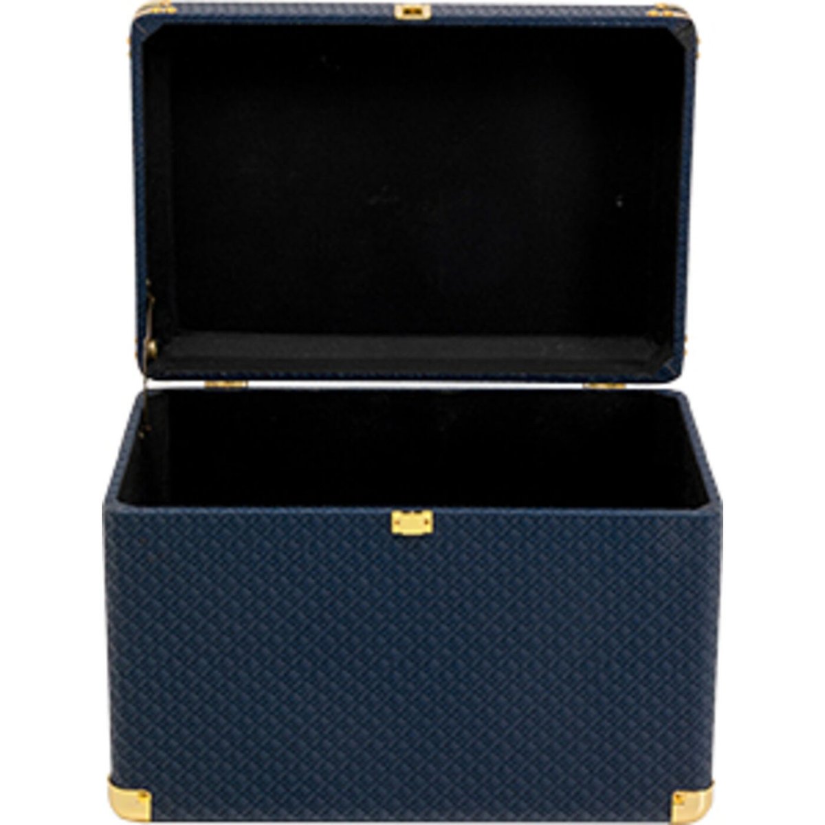 Coffre en simili, BLUE HOUR bleu, KARE DESIGN
