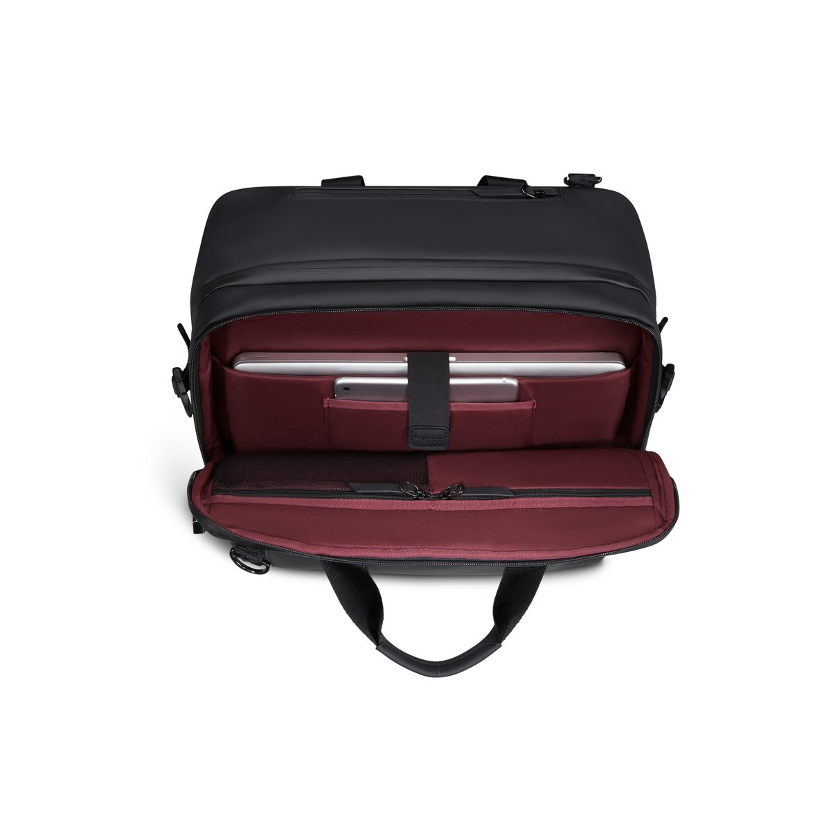 Lost in berlin rolling tote taille S black, LIPAULT