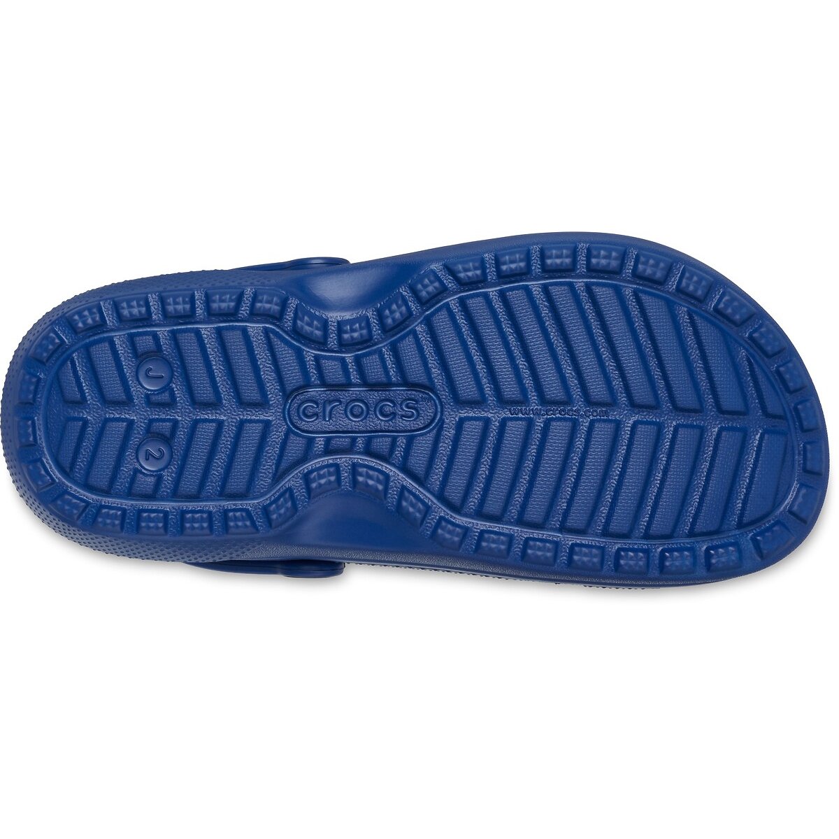 Gevoerde klompen CLASSIC LINED K blauw, CROCS