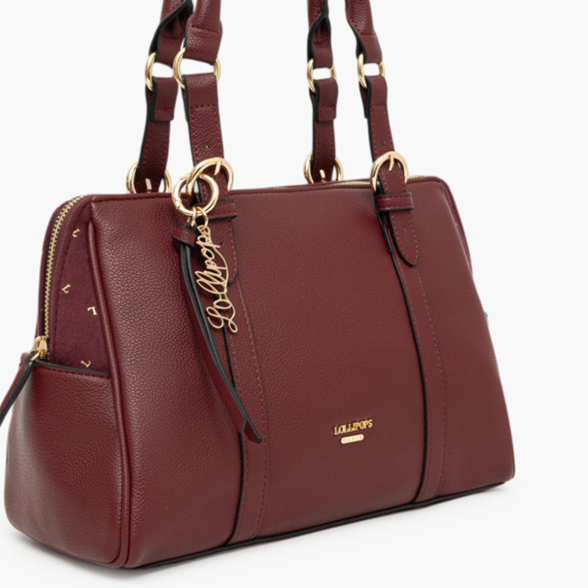 Sac bowling M Tobi bordeaux,doré, LOLLIPOPS