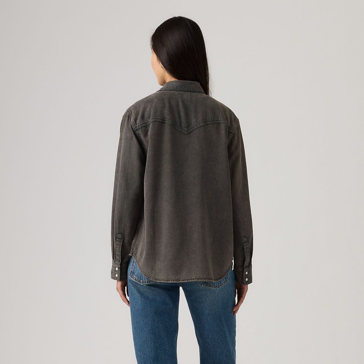 Chemise Teodora Western noir délavé, LEVI'S