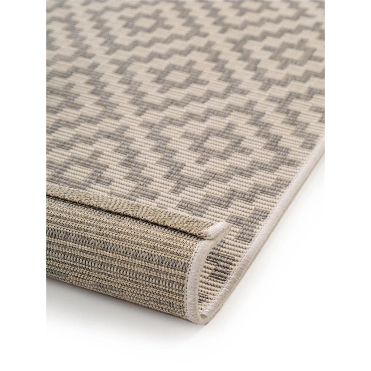 Tapis d'extérieur & intérieur METRO gris, BENUTA