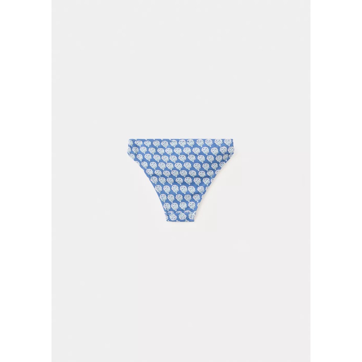 Culotte bikini en imprimé fleuri bleu marine, MANGO BABY