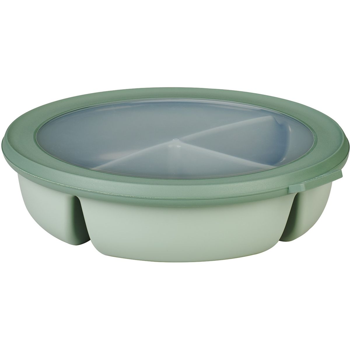 Boîte alimentaire 3 compartiments Cirqula Nordic Sage couleur unique, ROSTI MEPAL