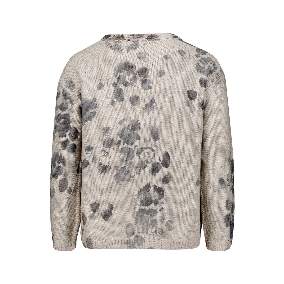 Pull-over en maille à fils de fil textile beige/petrol, BETTY BARCLAY