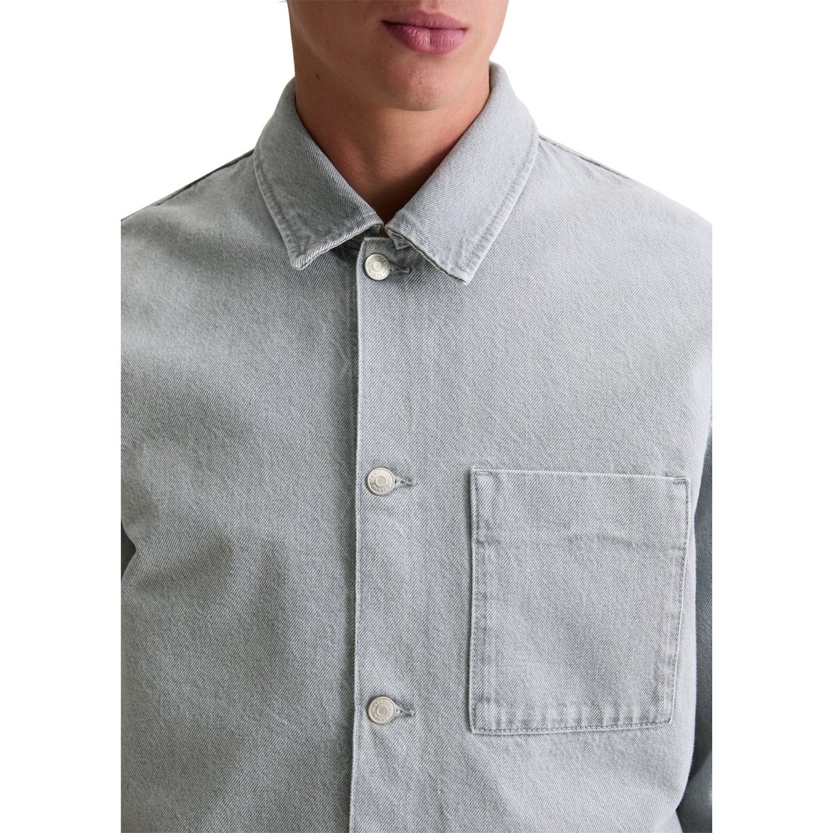 Survêtement en denim en coton gris clair, MARC O’POLO DENIM