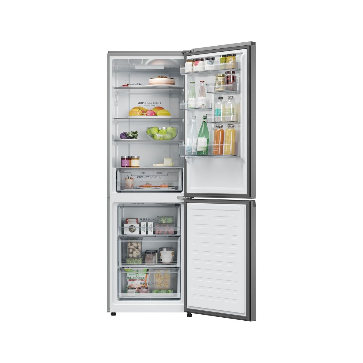 Réfrigérateur combiné HDPR1618ANPK couleur unique, HAIER