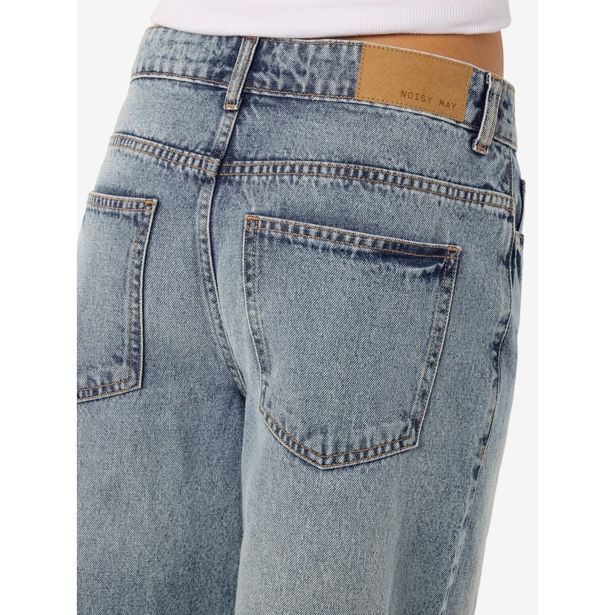 Shorts En Jean light blue denim, NOISY MAY