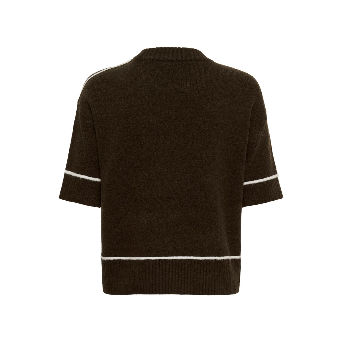 Pullover tricoté marron coffee bean, KAFFE