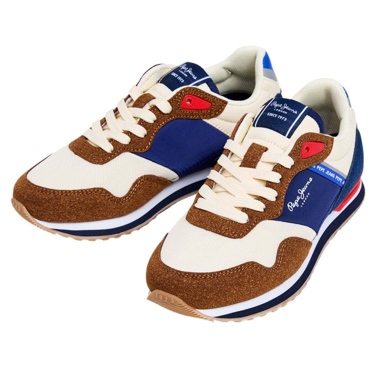 Baskets Combinées - London biscuit beige, PEPE JEANS