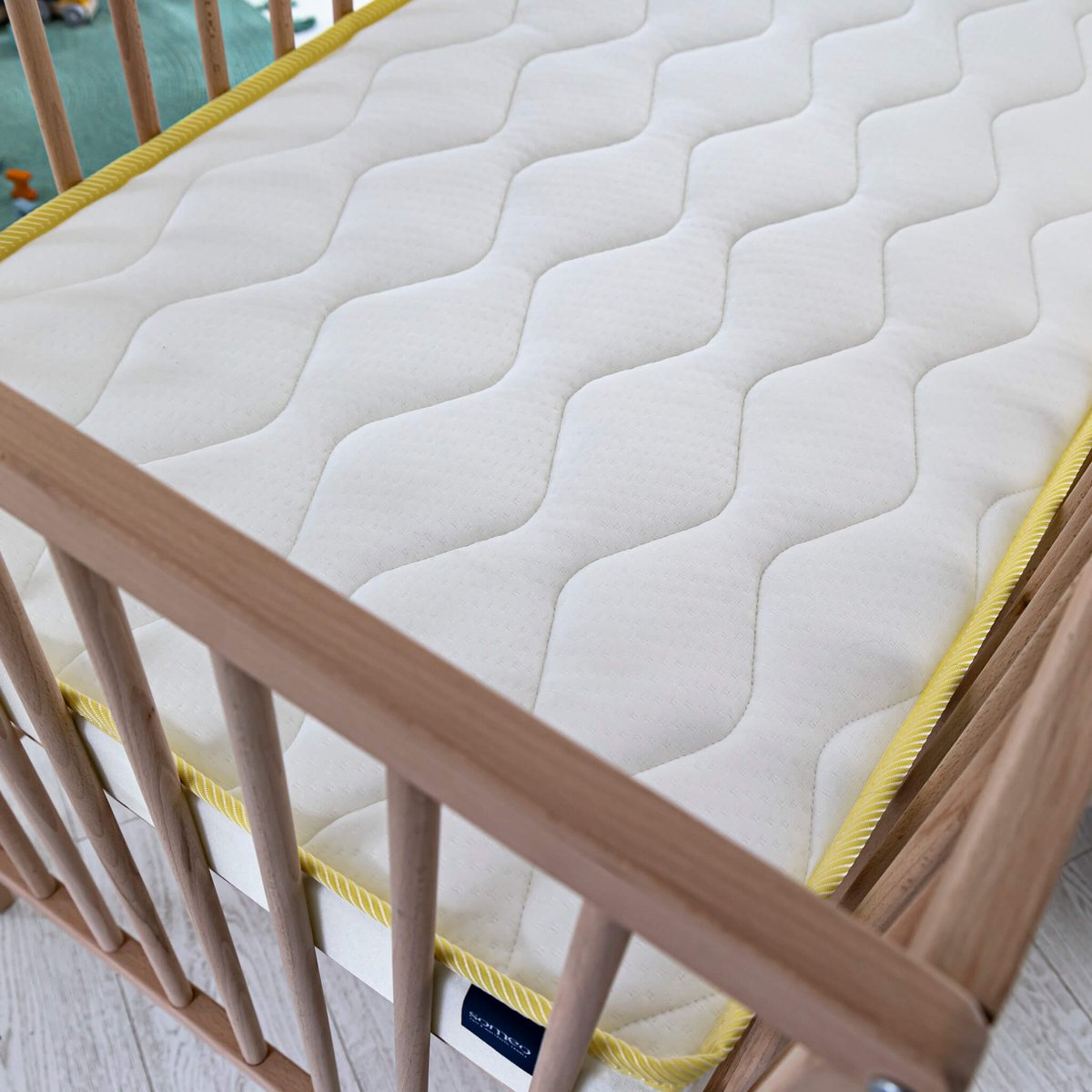 Matelas bébé mousse AURORE 200 blanc, SOMEO