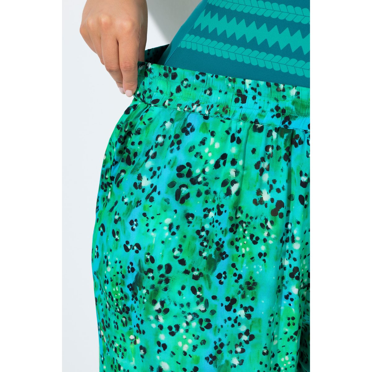 Pantalon palazzo trèfle, ULLA POPKEN