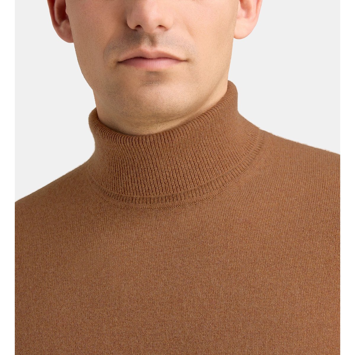 Pull uni nachrol cachemire noisette, GALERIES LAFAYETTE