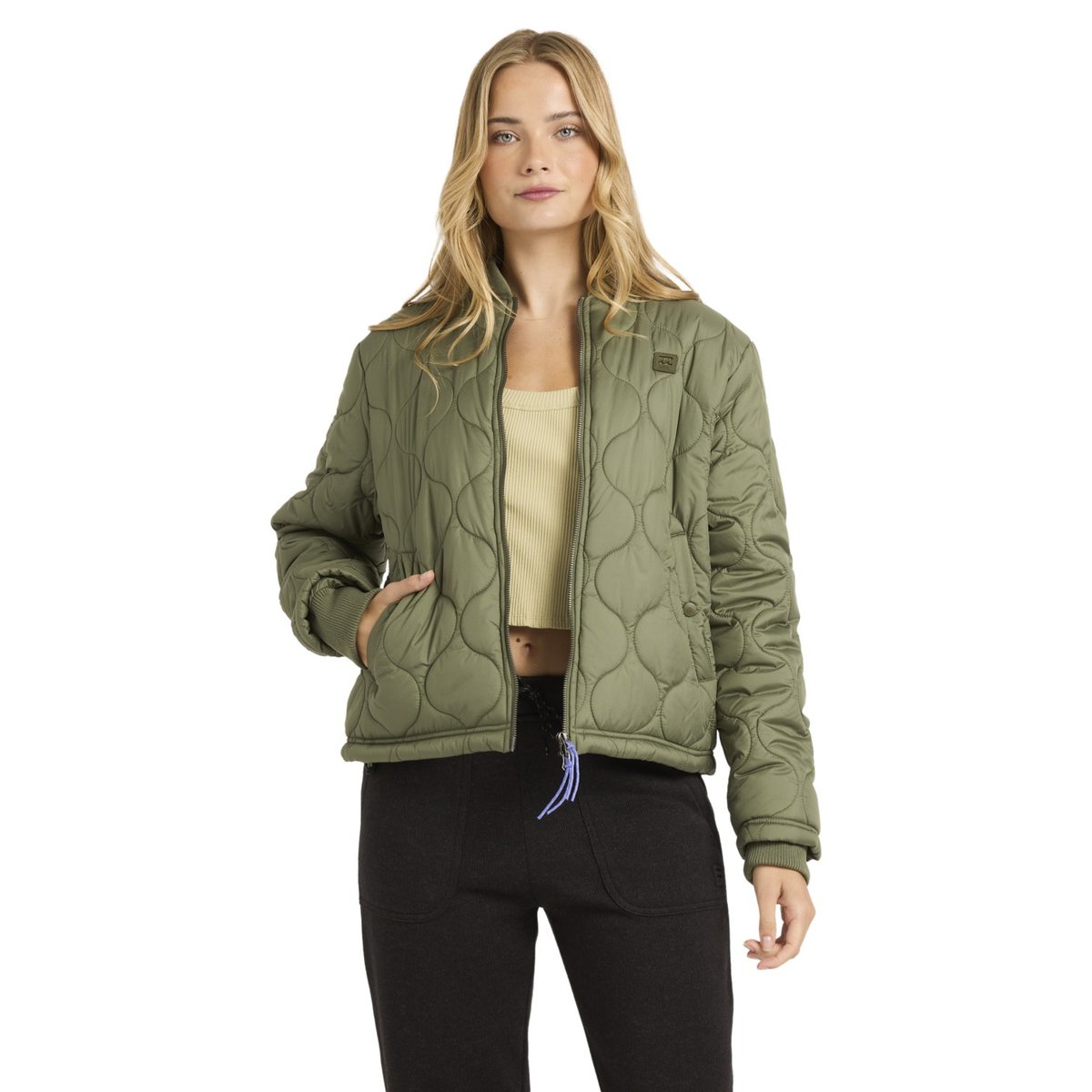 Veste bomber CUESTA vert treehugger, BILLABONG