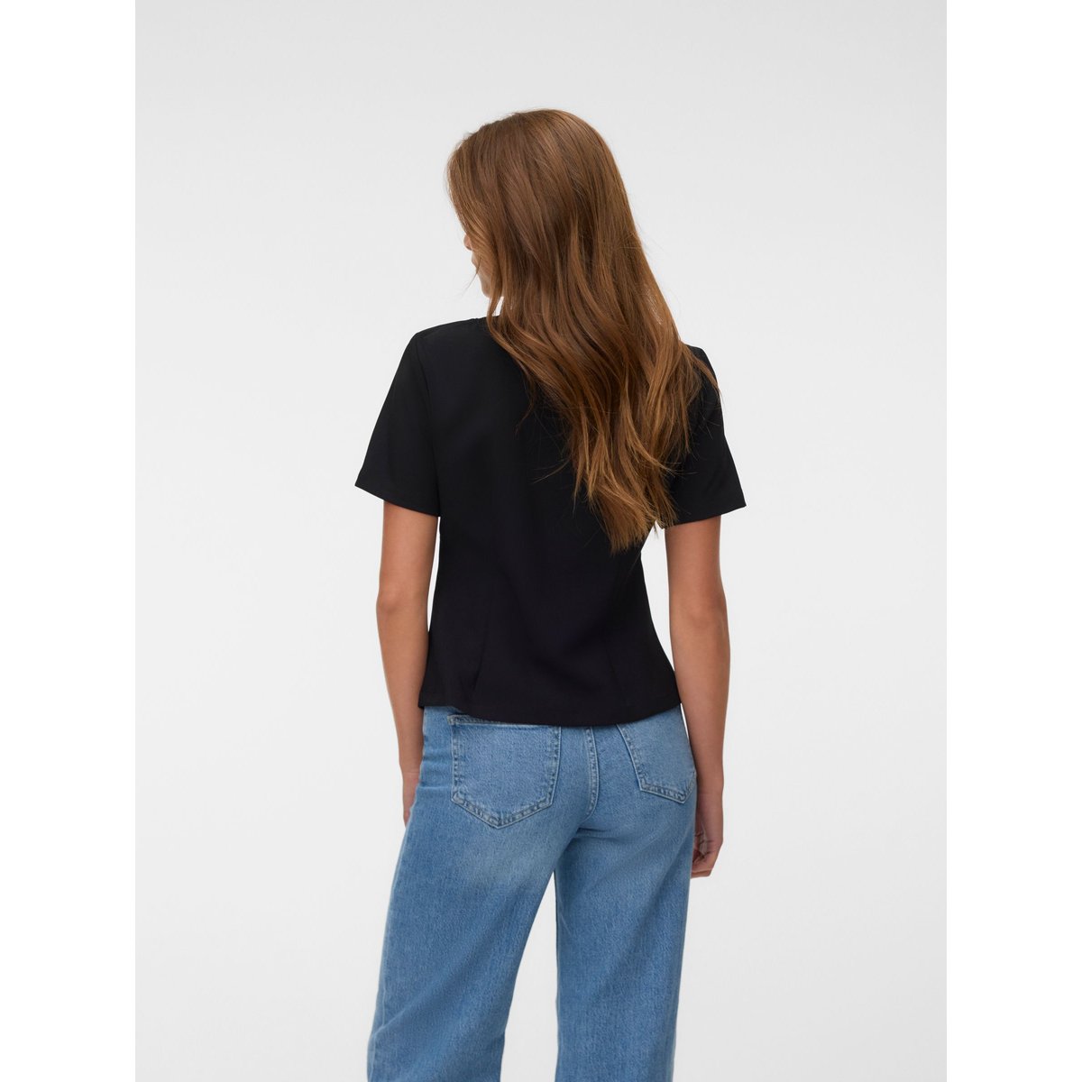Top noire - black, VERO MODA