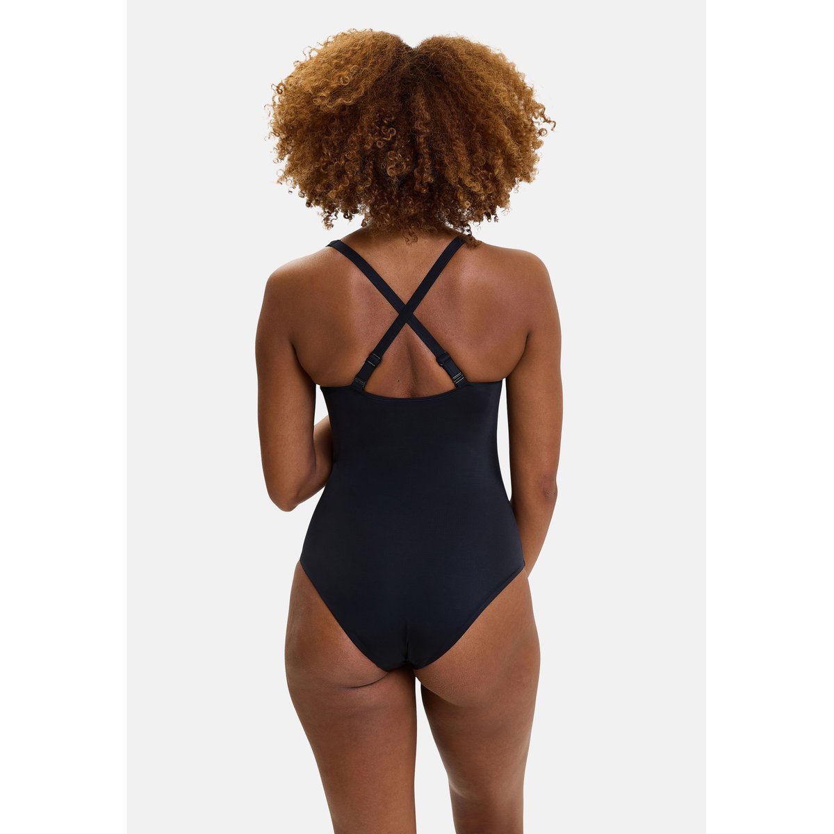 Maillot de bain 1 pièce Speekaboo noir, SANS COMPLEXE
