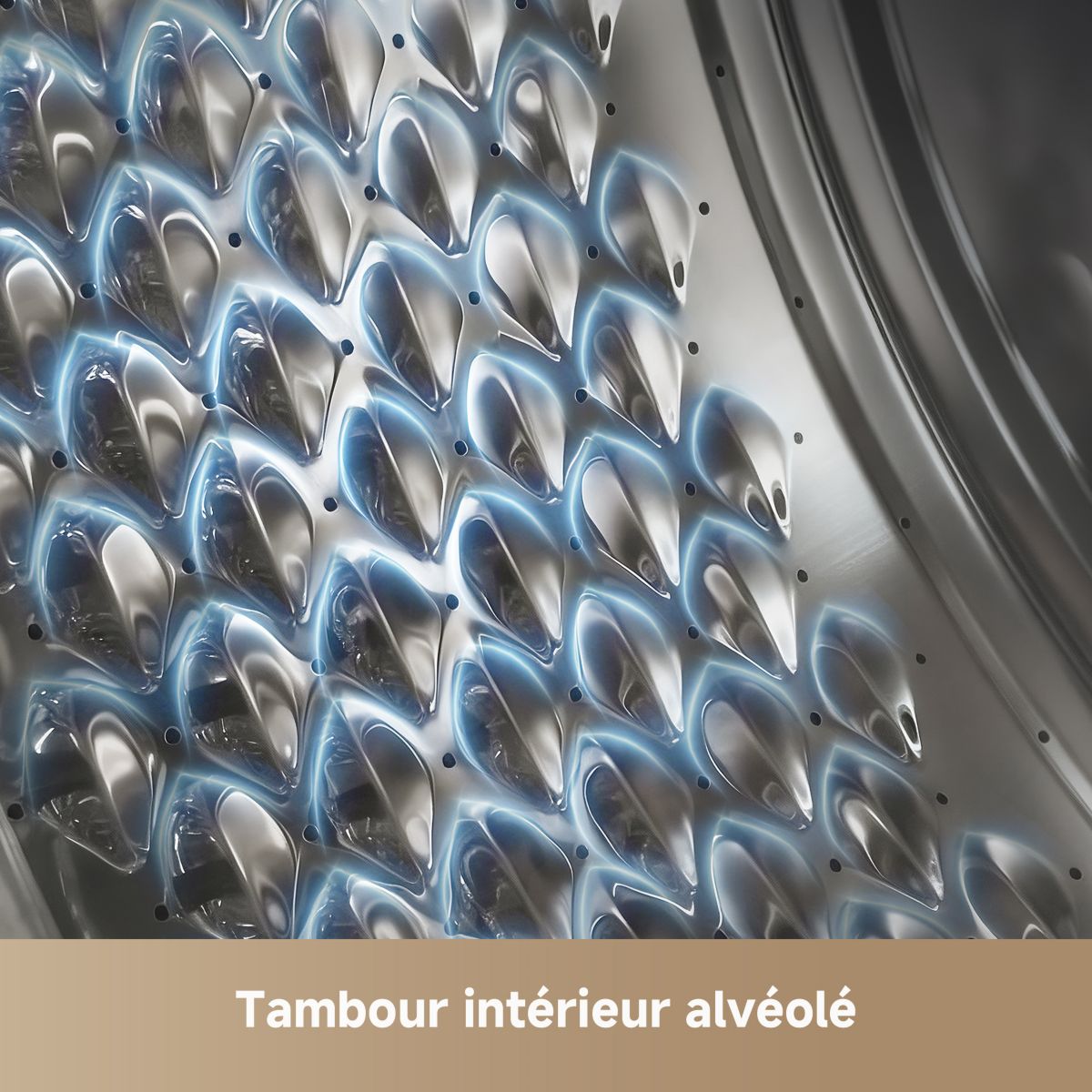 Lave linge hublot DRWASHSULTRA10KGW S Ultra couleur unique, DREAME