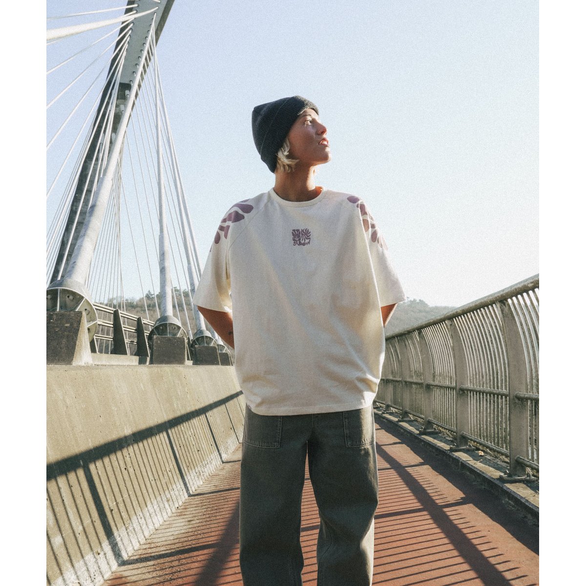 Tee-shirt manches courtes WARPEDFLO snow, OXBOW