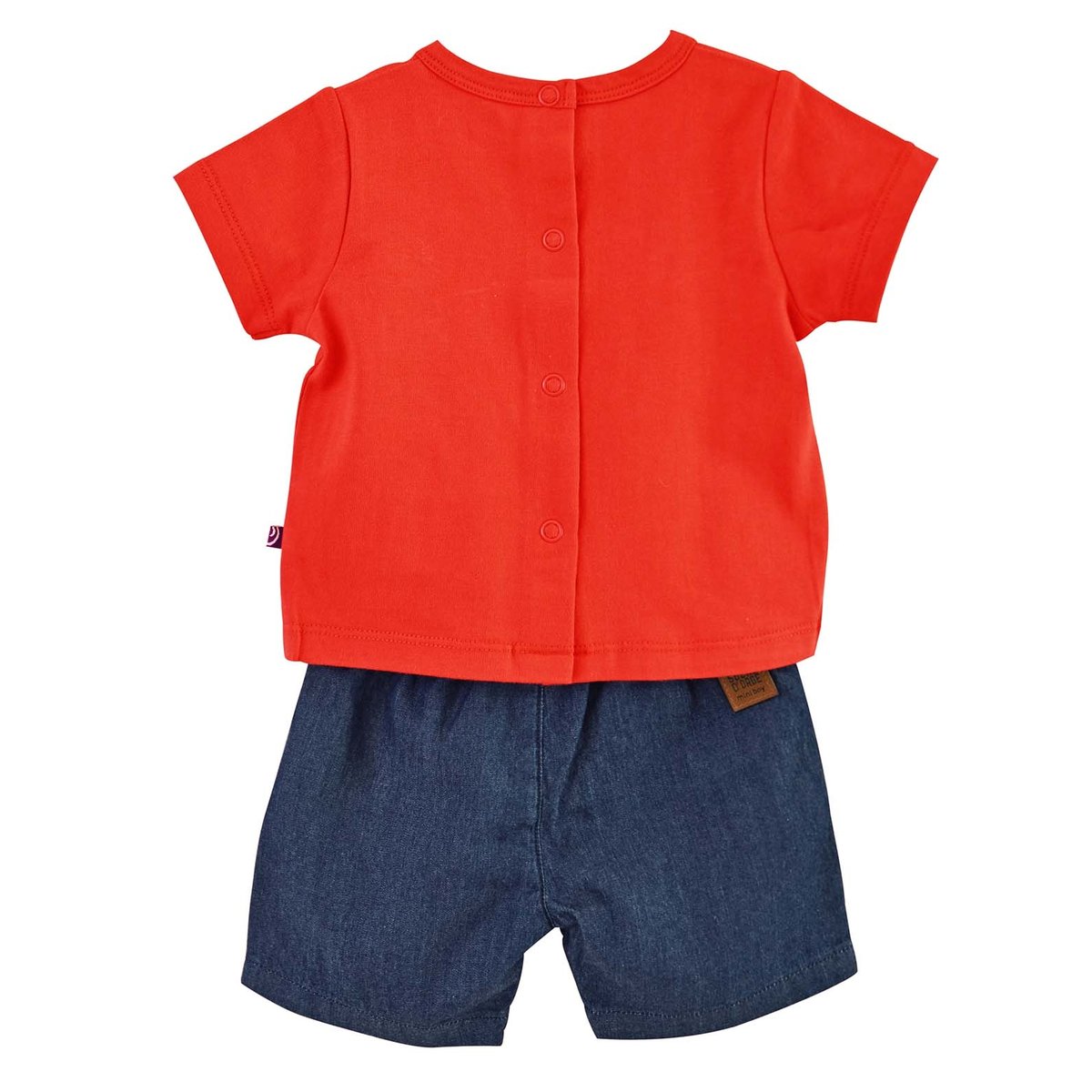 Ensemble court cyril bleu, SUCRE D'ORGE