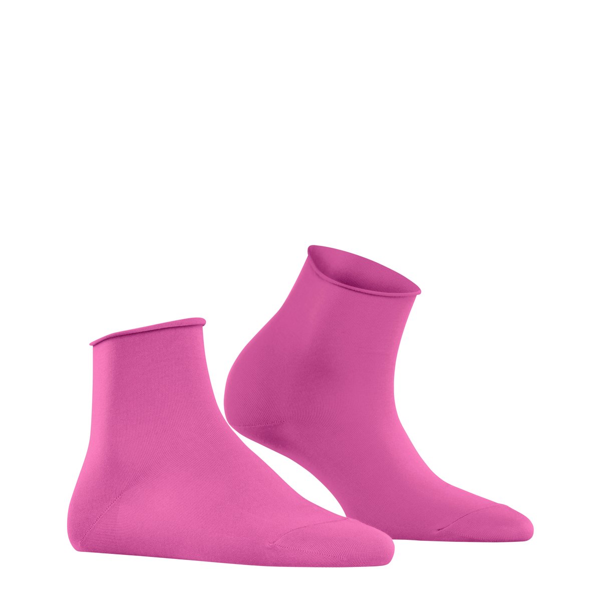 Chaussettes courtes Cotton Touch rose, FALKE