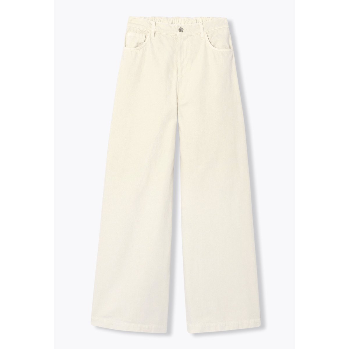 CESAR pantalon large ecru, PROMOD