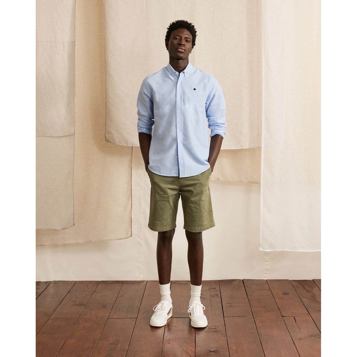 Chemise IVOY bleu ciel, FAGUO