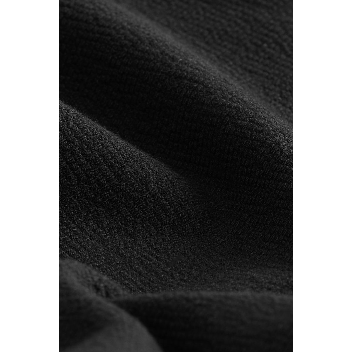 T-shirt décontracté épais texturé noir, NEXT