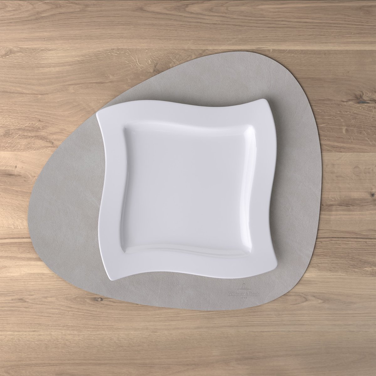 Set de table ovale Gris Lifestyle Accessoires gris, VILLEROY & BOCH