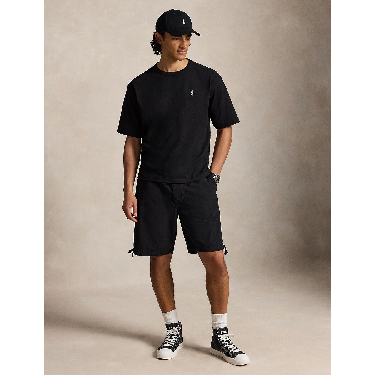 Relaxed Fit Short Sleeve T-Shirt black, POLO RALPH LAUREN