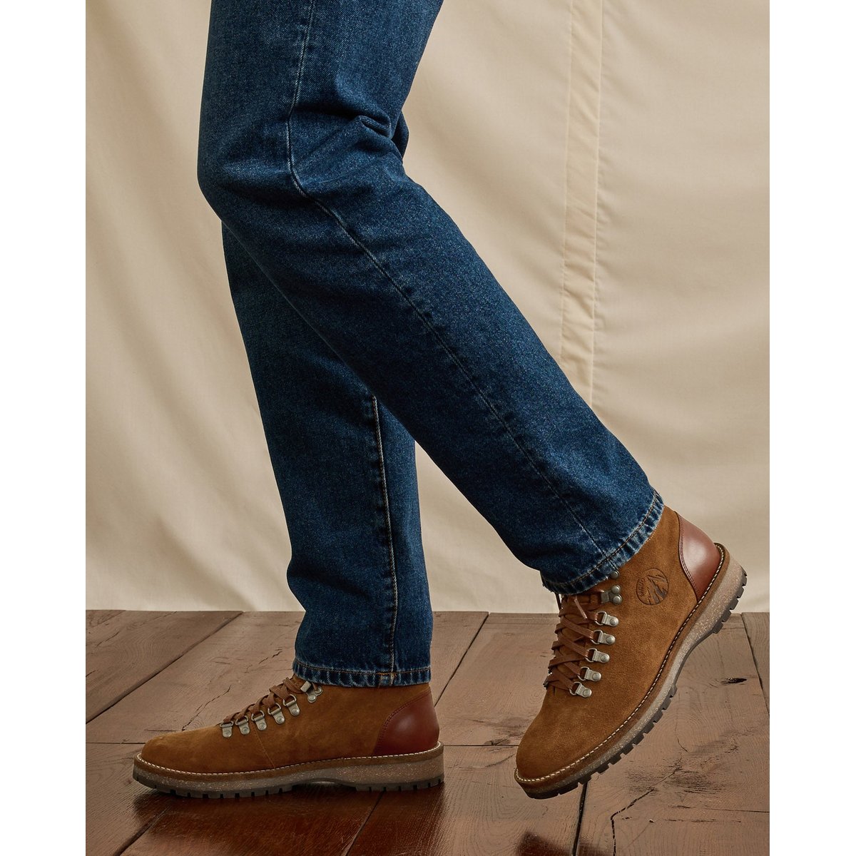 Chaussures cuir HAWTHORN camel, FAGUO