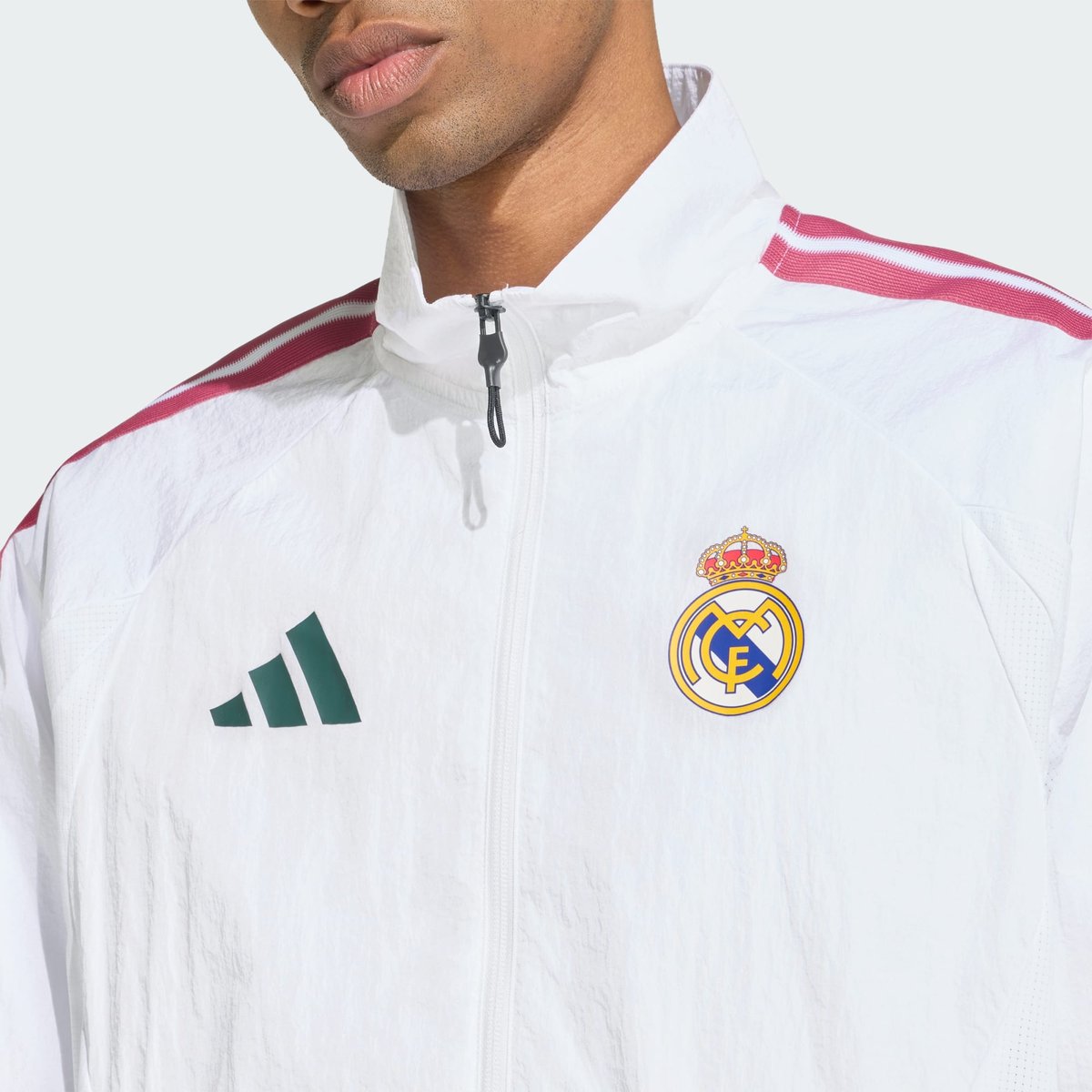 Veste Anthem Domicile Real Madrid Veste Anthem Domicile Real Madrid white, adidas Performance