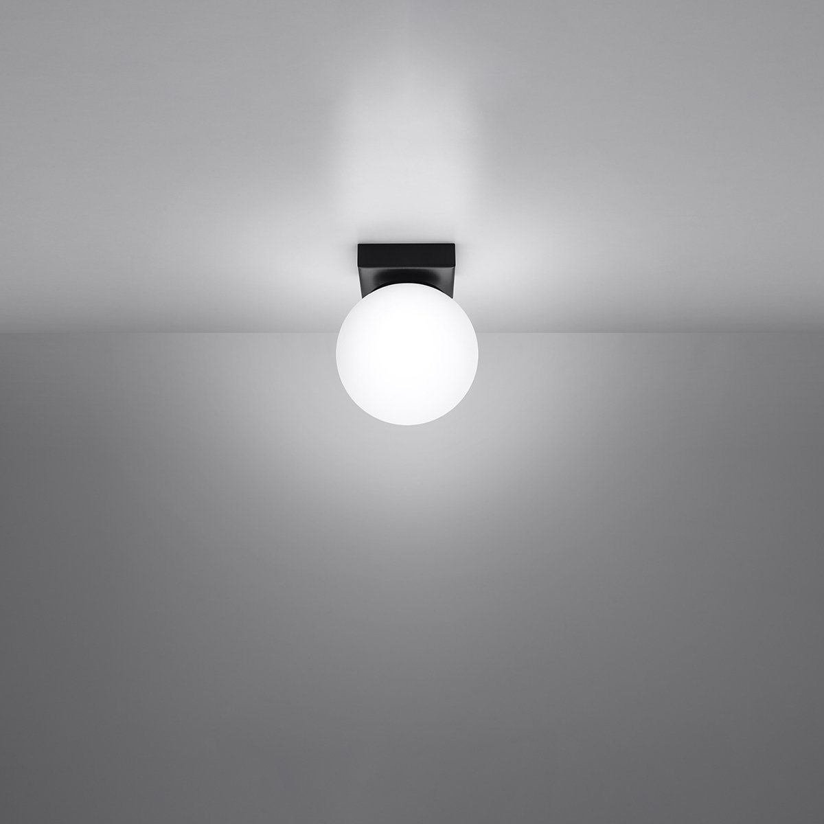 Plafonnier Acier Noir G9 1 Yoli noir, EDEN