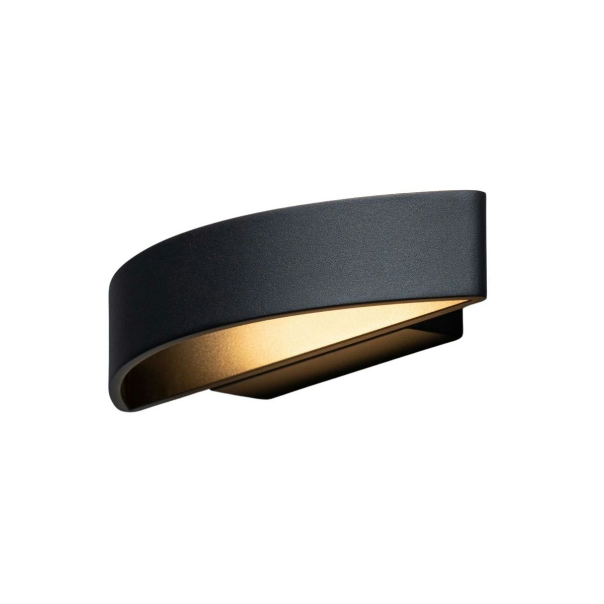 Applique murale LED épurée - ATTICA noir, KOSILUM