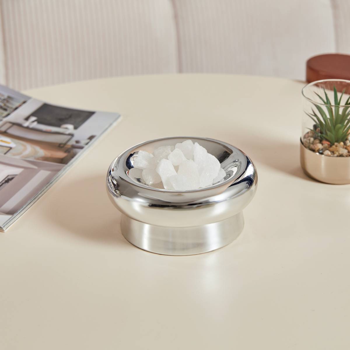 Diffuseur d'huile parfumée SKY argent, ATMOSPHERA