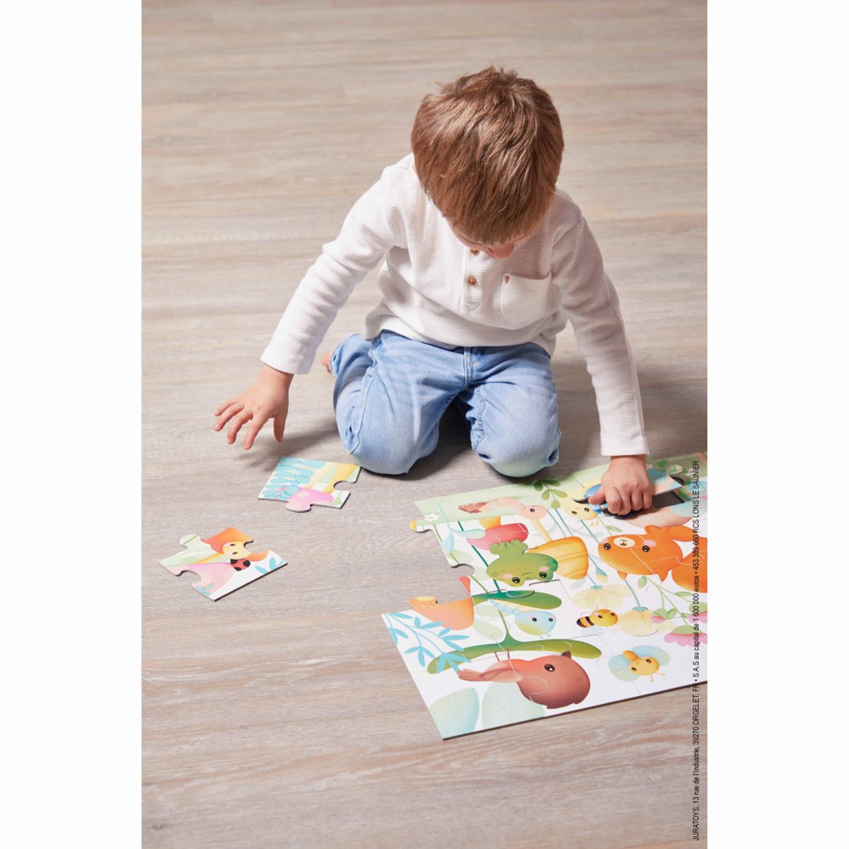 Puzzle Compagnons Du Jardin couleur unique, JANOD
