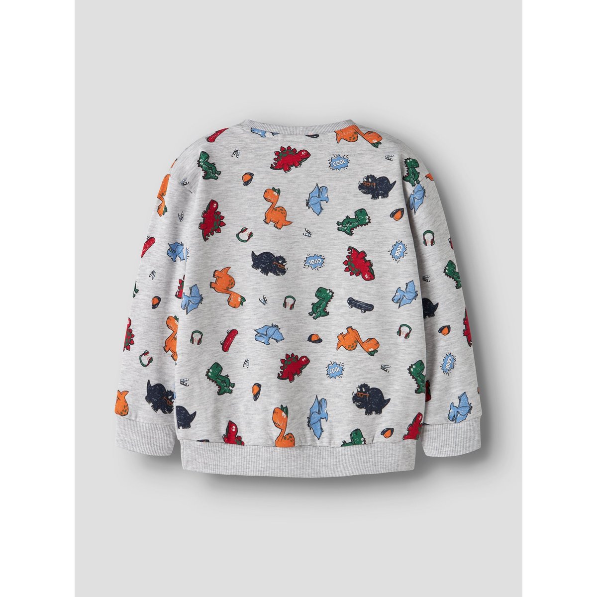 Sweat-Shirt gris - light grey melange1, NAME IT